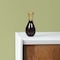 Uniquewise Aluminium-Casted Modern Decorative Flower Table Vase, Two Tone Brown and Gold 6.75 Inch QI004134.S - alternate 4